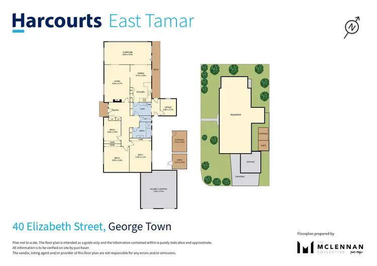 Floorplan of Homely house listing, 40 Elizabeth Street, George Town TAS 7253