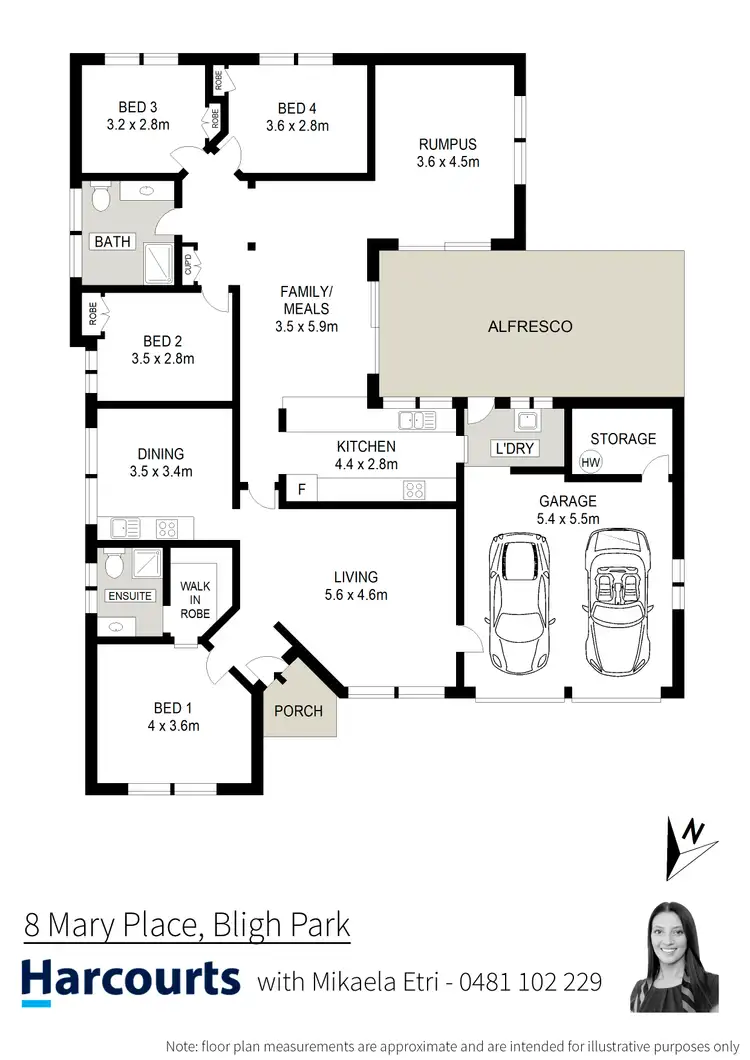 Floorplan of Homely house listing, 8 Mary Place, Bligh Park NSW 2756