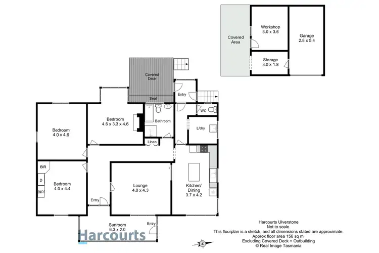 Floorplan of Homely house listing, 52 Risby Street, Ulverstone TAS 7315