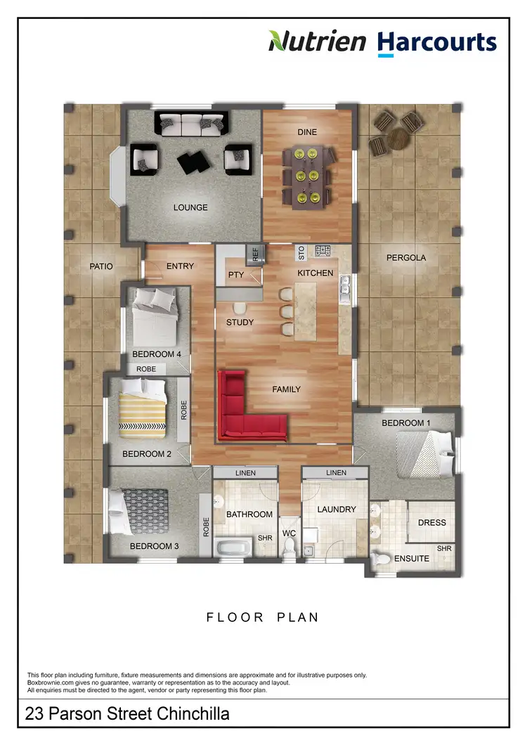 Floorplan of Homely house listing, 23 Parson Street, Chinchilla QLD 4413
