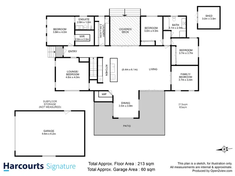 Floorplan of Homely house listing, 7 Regatta Place, Tranmere TAS 7018