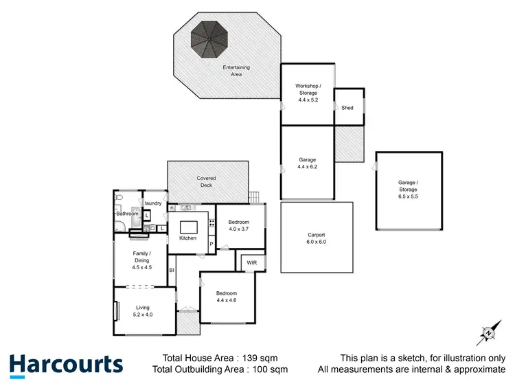 Floorplan of Homely house listing, 1942 Huon Highway, Grove TAS 7109