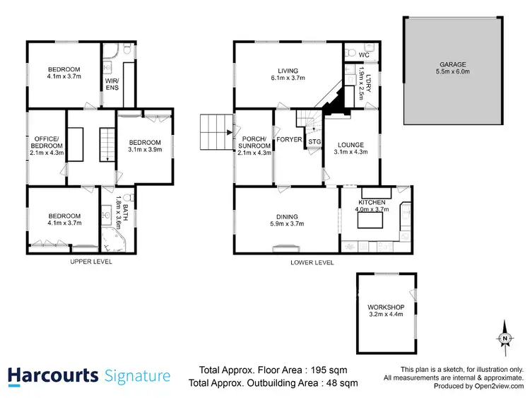 Floorplan of Homely house listing, 14 Victoria Esplanade, Bellerive TAS 7018