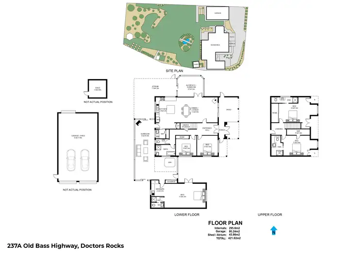 Floorplan of Homely house listing, 237A Old Bass Highway, Doctors Rocks TAS 7325