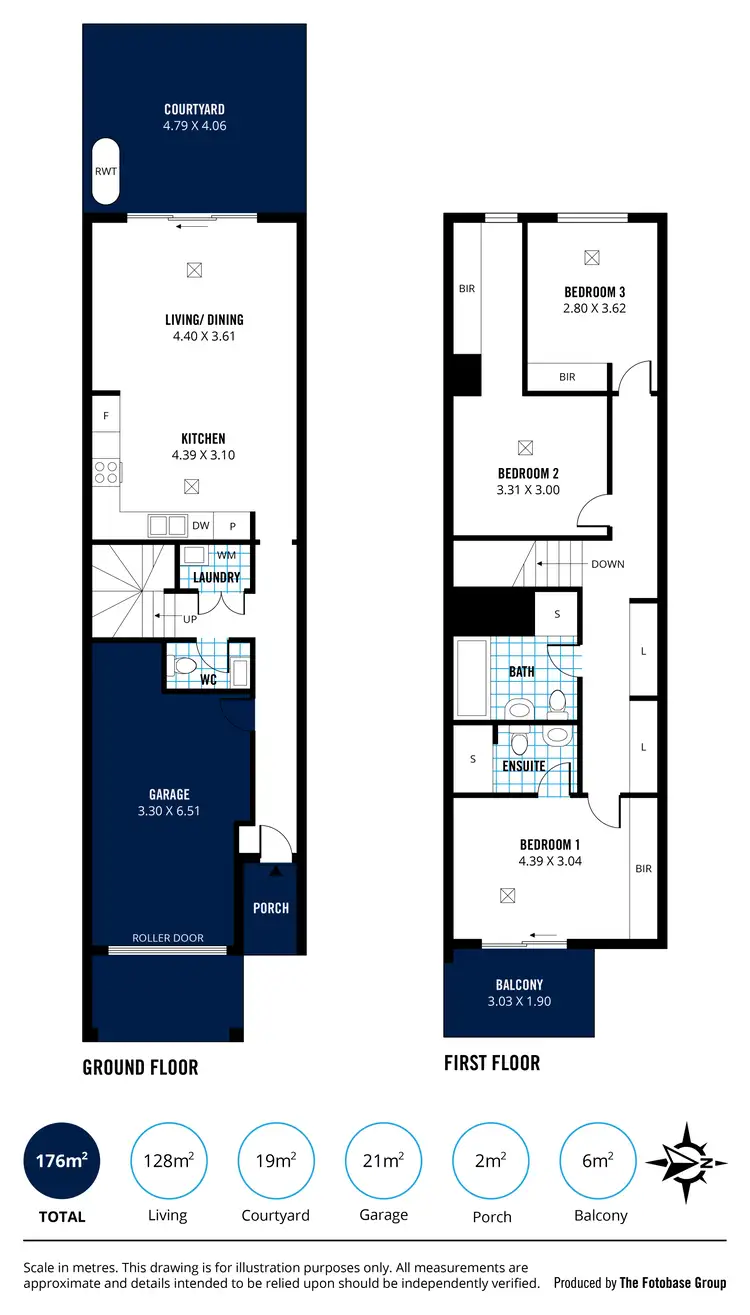Floorplan of Homely townhouse listing, 32 Arnold Close, Findon SA 5023
