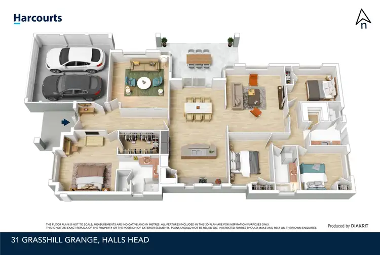 Floorplan of Homely house listing, 31 Grasshill Grange, Halls Head WA 6210
