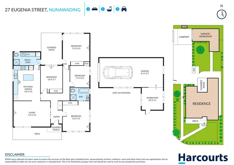 Floorplan of Homely house listing, 27 Eugenia Street, Nunawading VIC 3131