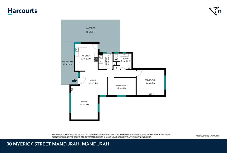 Floorplan of Homely house listing, 30 Myerick Street, Mandurah WA 6210