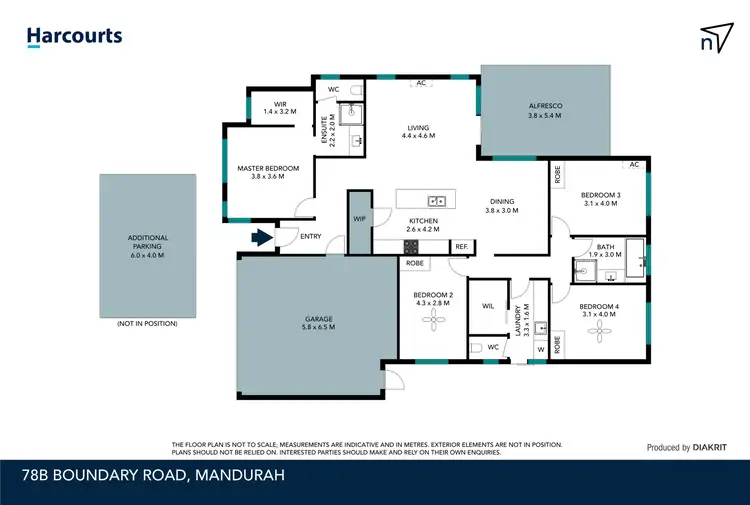 Floorplan of Homely house listing, 78B Boundary Road, Mandurah WA 6210