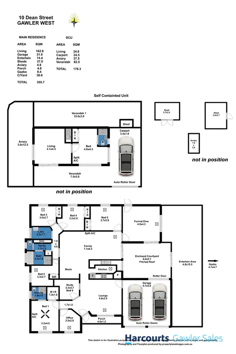 Floorplan of Homely house listing, 10 Dean Street, Gawler West SA 5118