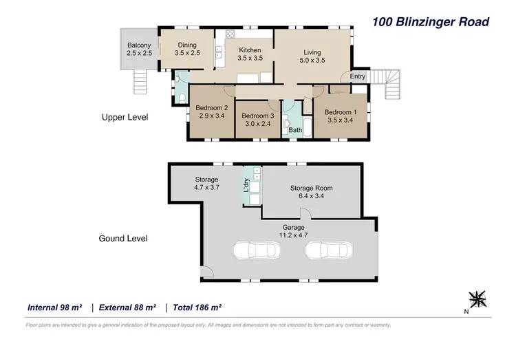Floorplan of Homely house listing, 100 Blinzinger Road, Banyo QLD 4014