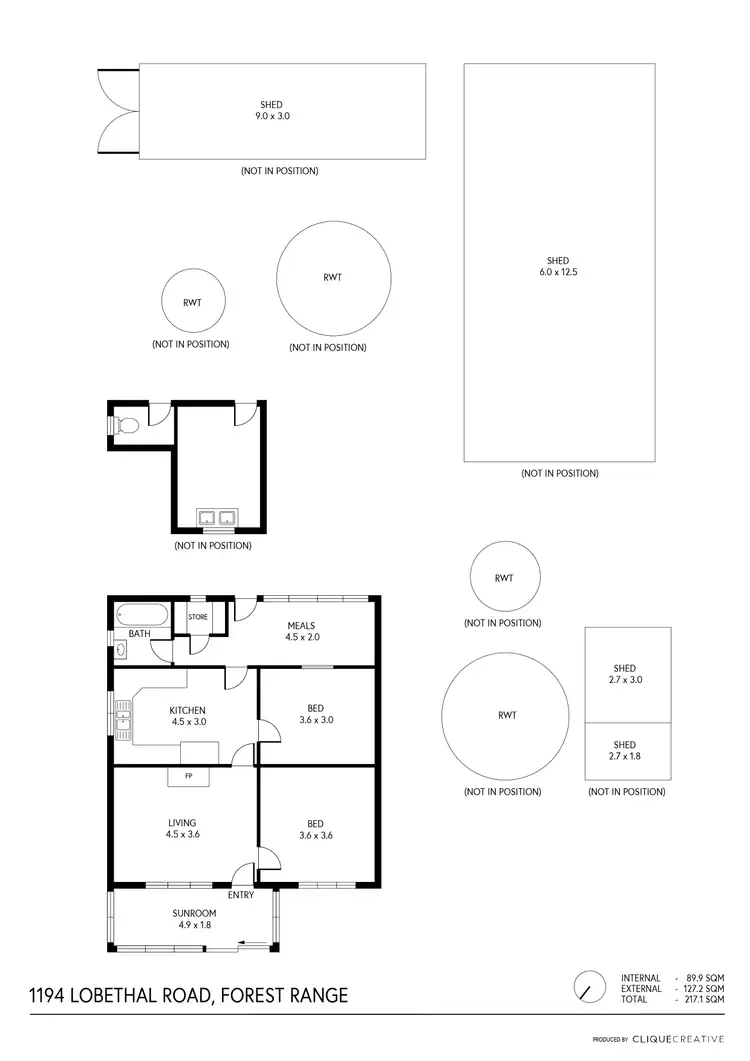 Floorplan of Homely house listing, 1194 Lobethal Road, Forest Range SA 5139