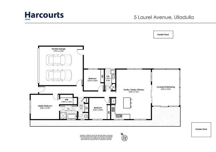 Floorplan of Homely house listing, 5 Laurel Avenue, Ulladulla NSW 2539