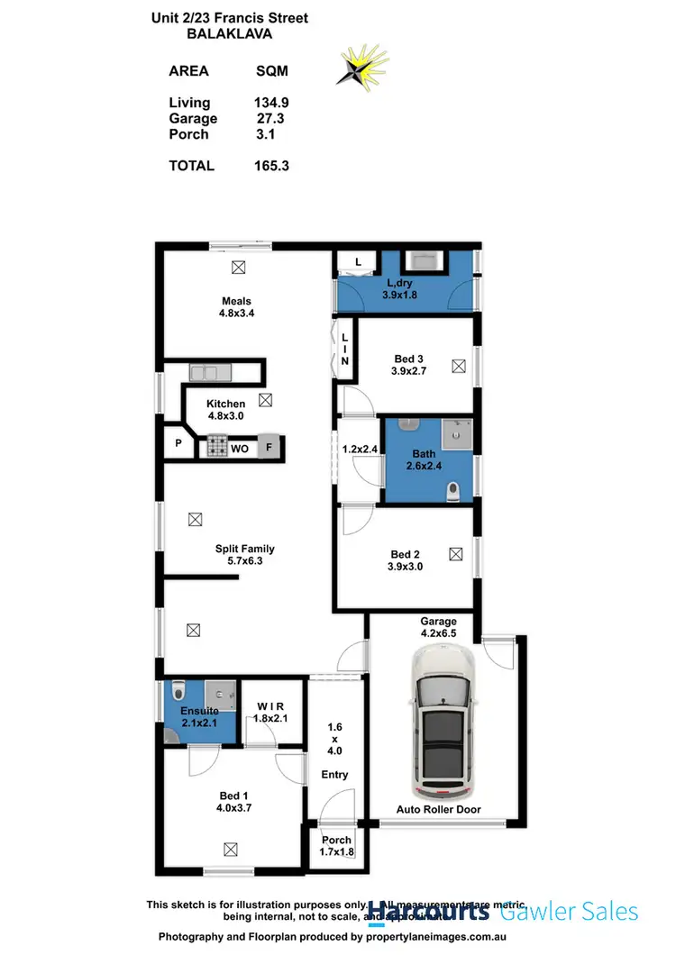 Floorplan of Homely house listing, 2/23 Francis Street, Balaklava SA 5461