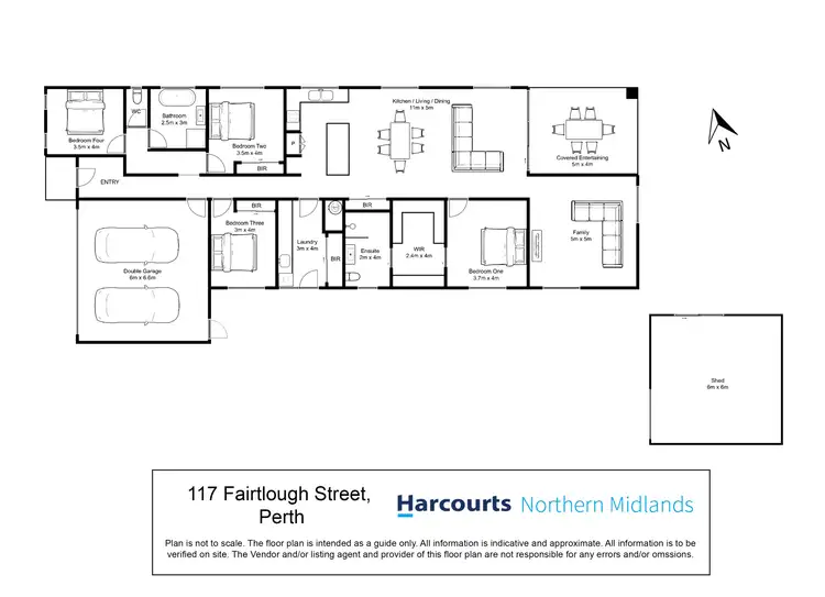 Floorplan of Homely house listing, 117 Fairtlough Street, Perth TAS 7300