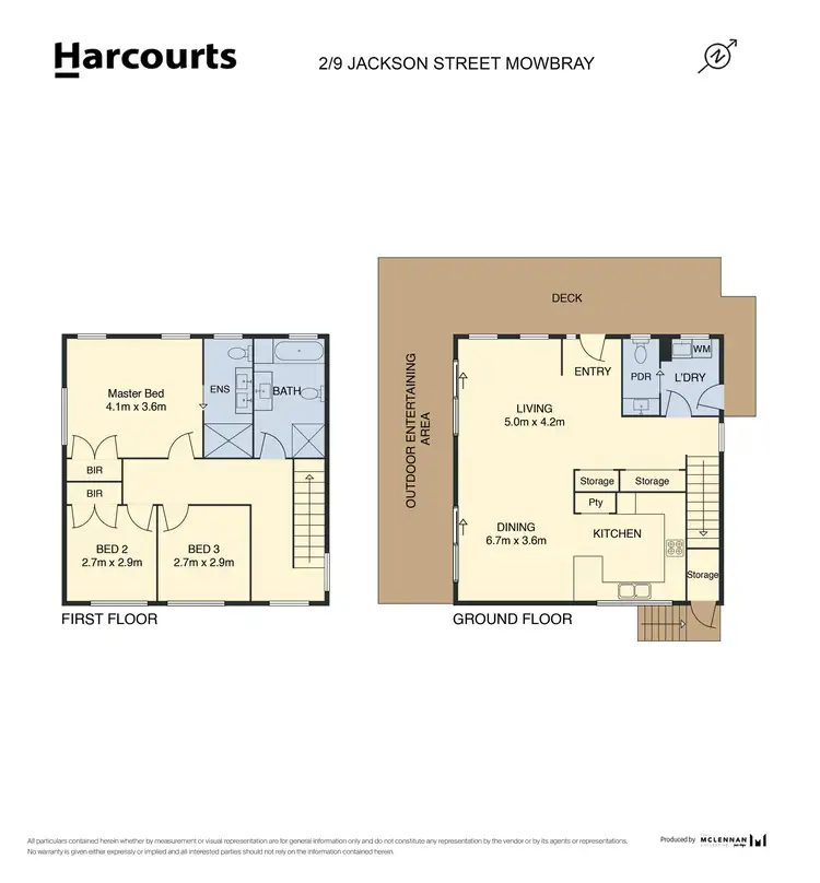 Floorplan of Homely house listing, 2/9 Jackson Street, Mowbray TAS 7248
