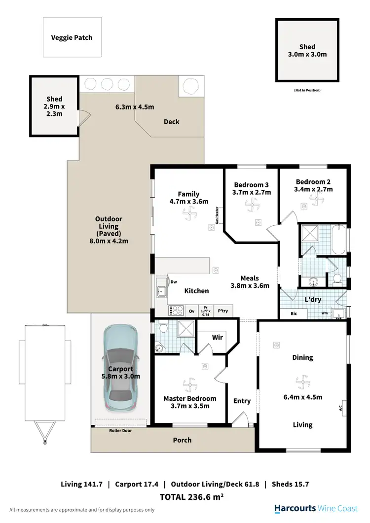 Floorplan of Homely house listing, 3 Kimber Street, Aldinga Beach SA 5173