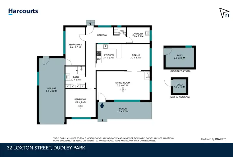 Floorplan of Homely house listing, 32 Loxton Street, Dudley Park WA 6210