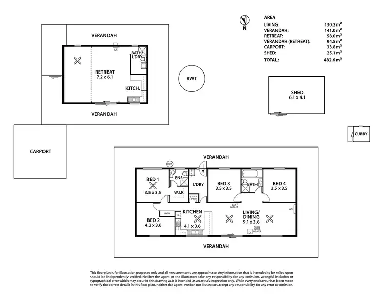 Floorplan of Homely house listing, 73-79 Brinkley Road, Murray Bridge SA 5253