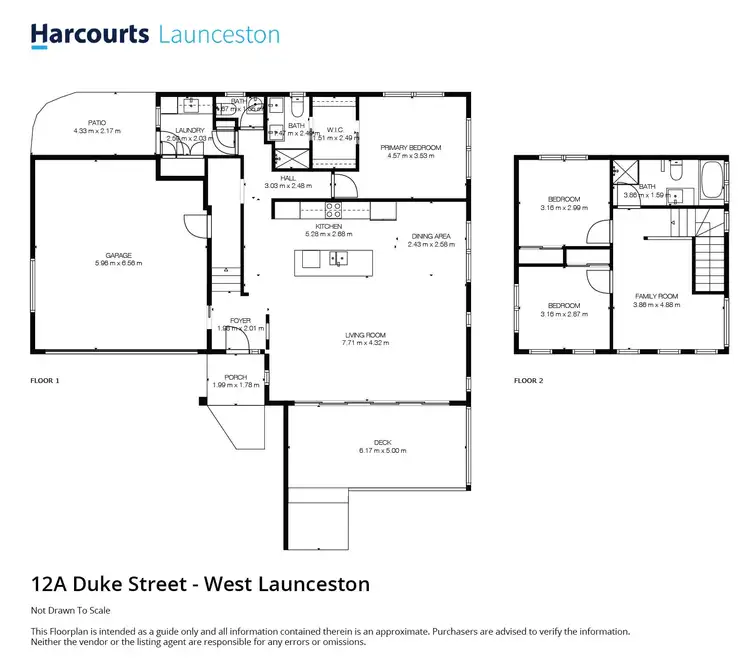 Floorplan of Homely house listing, 12A Duke Street, West Launceston TAS 7250