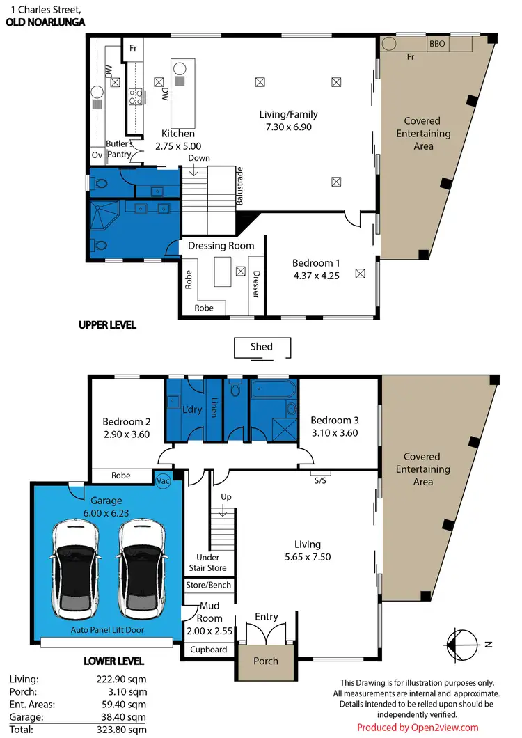 Floorplan of Homely house listing, 1 Charles Street, Old Noarlunga SA 5168