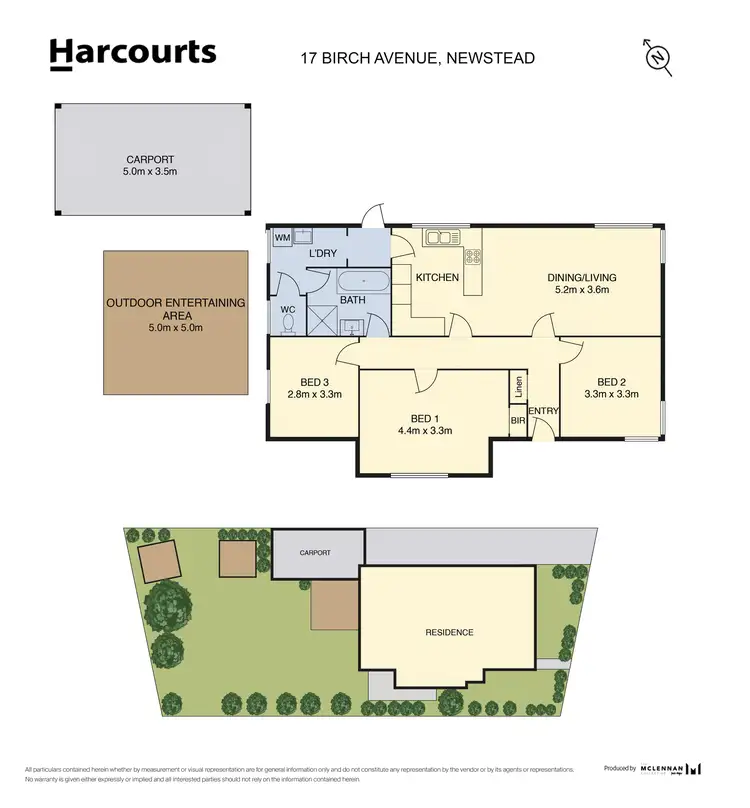 Floorplan of Homely house listing, 17 Birch Avenue, Newstead TAS 7250