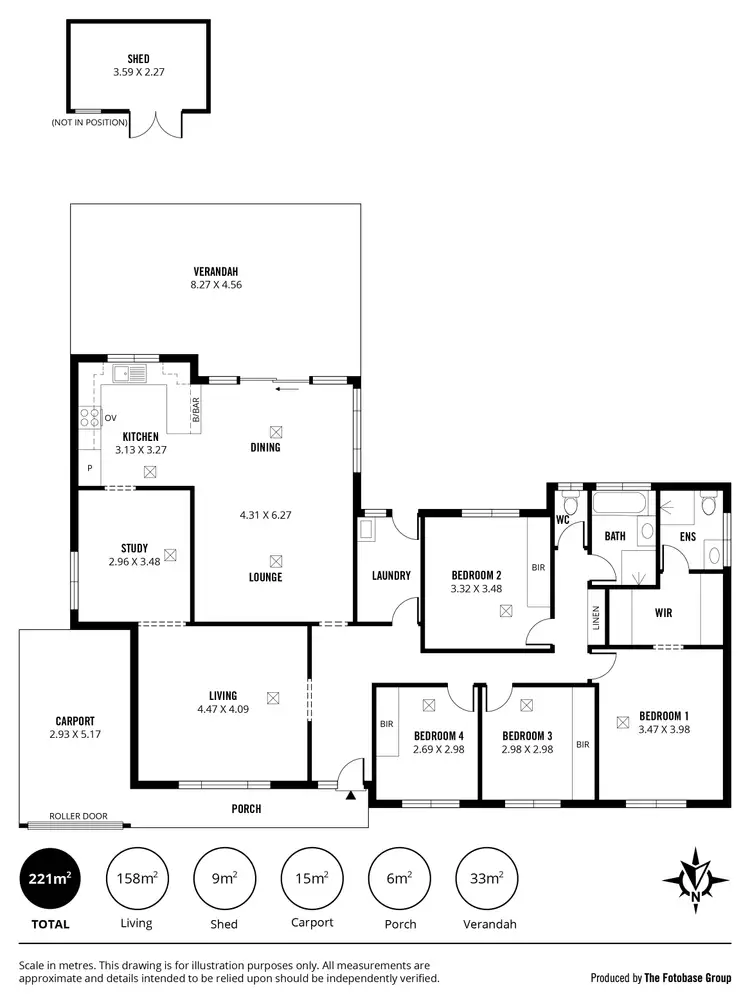 Floorplan of Homely house listing, 9 Unley Court, Onkaparinga Hills SA 5163