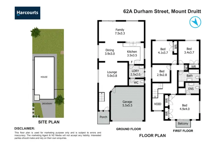 Floorplan of Homely house listing, 62A Durham Street, Mount Druitt NSW 2770