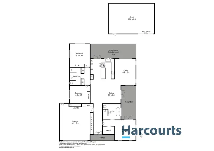 Floorplan of Homely house listing, 97 Benny Street, Latrobe TAS 7307