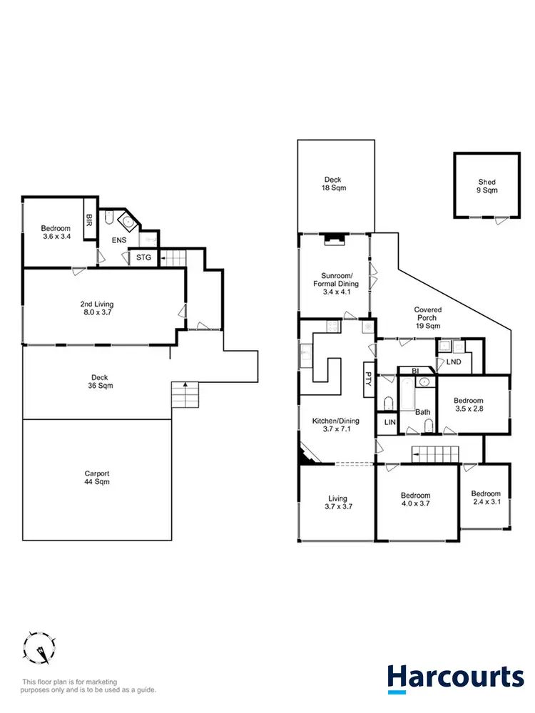 Floorplan of Homely house listing, 78 Knocklofty Terrace, West Hobart TAS 7000
