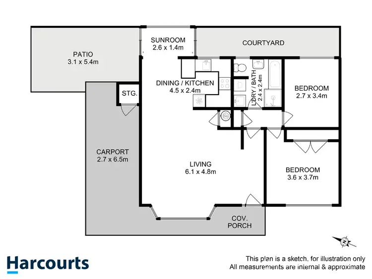 Floorplan of Homely unit listing, 23 Village Drive, Kingston TAS 7050