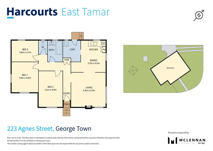 Floorplan of Homely house listing, 223 Agnes Street, George Town TAS 7253
