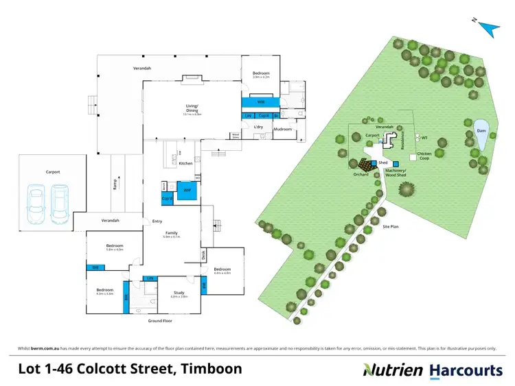 Floorplan of Homely house listing, Lot 1/46 Colcott Street, Timboon VIC 3268