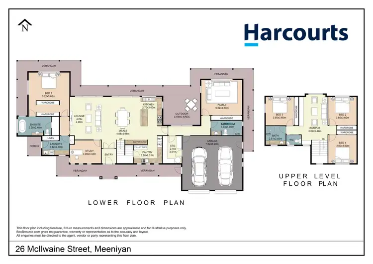 Floorplan of Homely house listing, 26 McIlwaine Street, Meeniyan VIC 3956