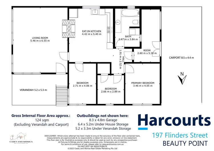 Floorplan of Homely house listing, 197 Flinders Street, Beauty Point TAS 7270