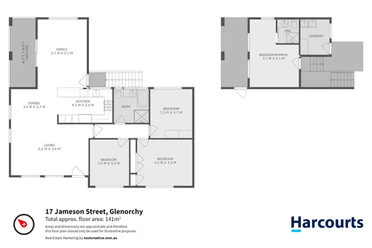 Floorplan of Homely house listing, 17 Jameson Street, Glenorchy TAS 7010