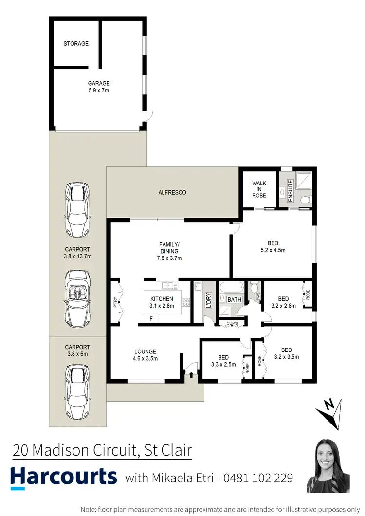 Floorplan of Homely house listing, 20 Madison Circuit, St Clair NSW 2759
