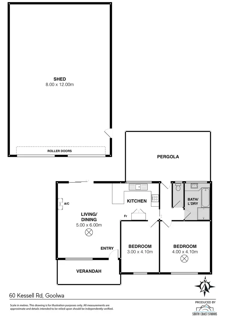 Floorplan of Homely house listing, 60 Kessell Road, Goolwa SA 5214