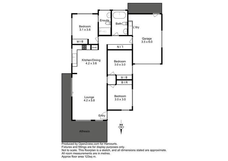 Floorplan of Homely unit listing, 10/67 Stubbs Road, Turners Beach TAS 7315