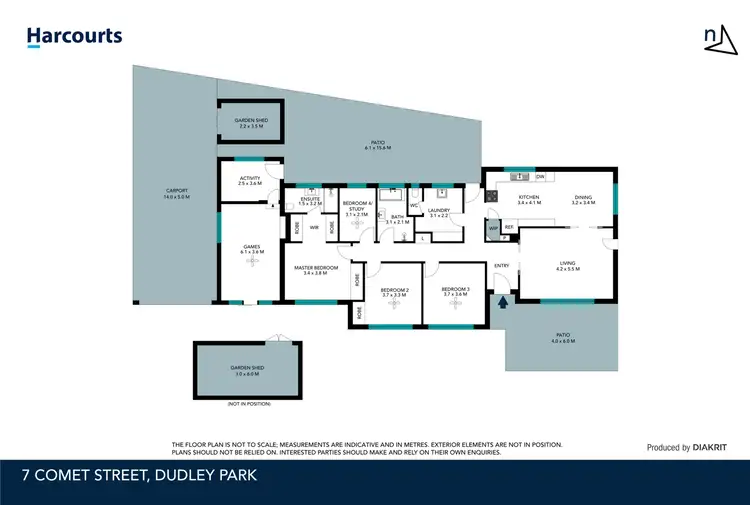 Floorplan of Homely house listing, 7 Comet Street, Dudley Park WA 6210