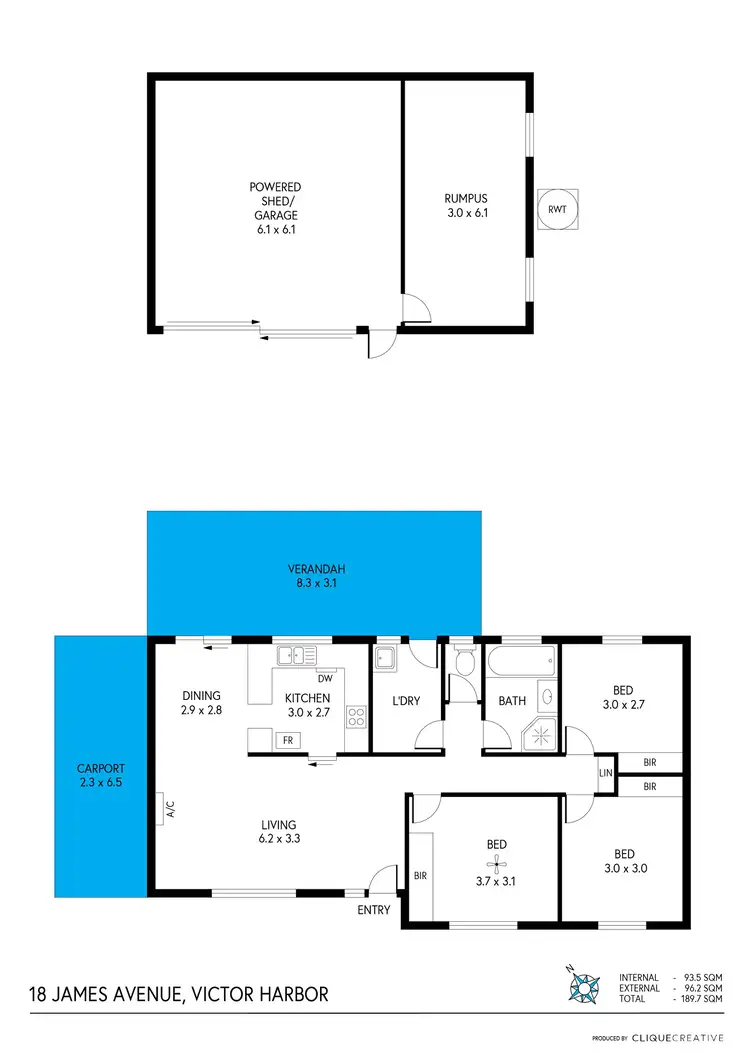 Floorplan of Homely house listing, 18 James Avenue, Victor Harbor SA 5211