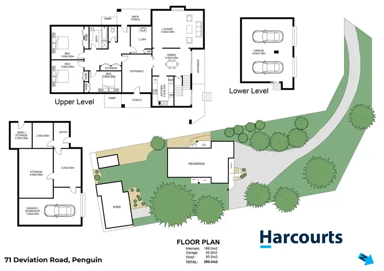 Floorplan of Homely house listing, 71 Deviation Road, Penguin TAS 7316