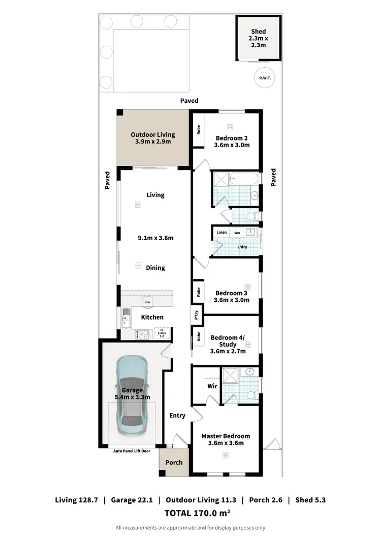 Floorplan of Homely house listing, 6 Teal Avenue, Moana SA 5169