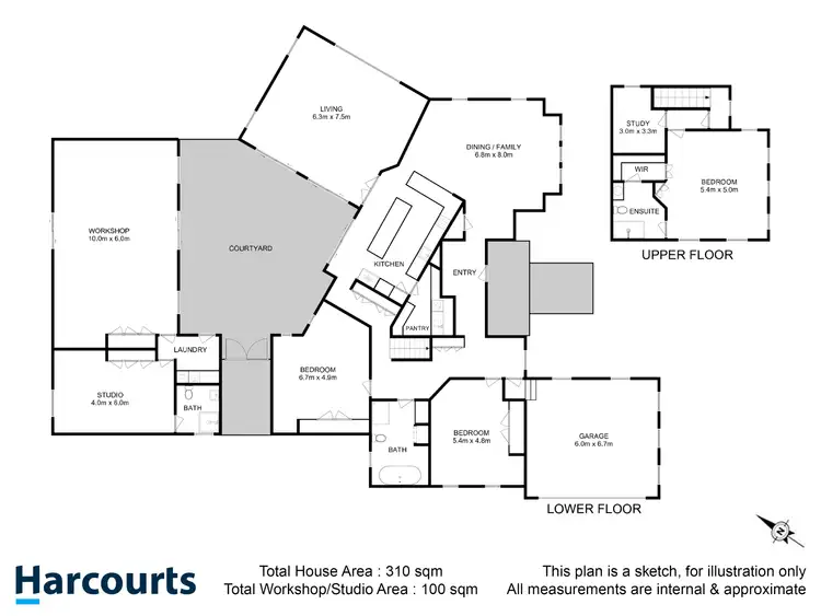 Floorplan of Homely house listing, 8 Frederick Street, Cygnet TAS 7112