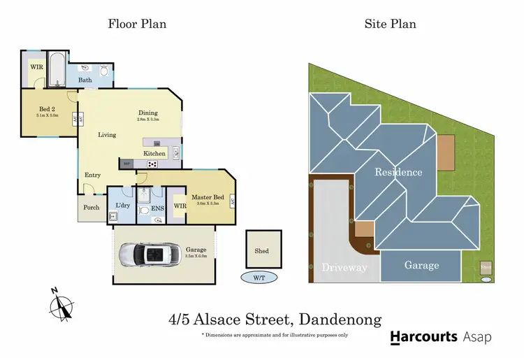 Floorplan of Homely unit listing, 4/5 Alsace Street, Dandenong VIC 3175