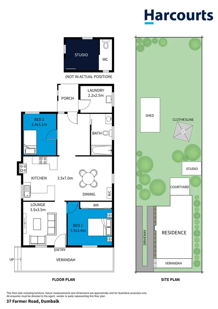 Floorplan of Homely house listing, 37 Farmers Road, Dumbalk VIC 3956