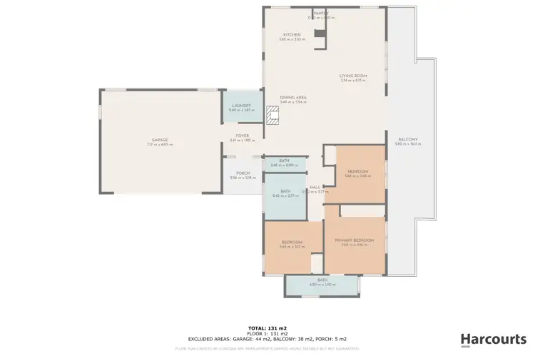 Floorplan of Homely house listing, 5 Berry Drive, Miena TAS 7030