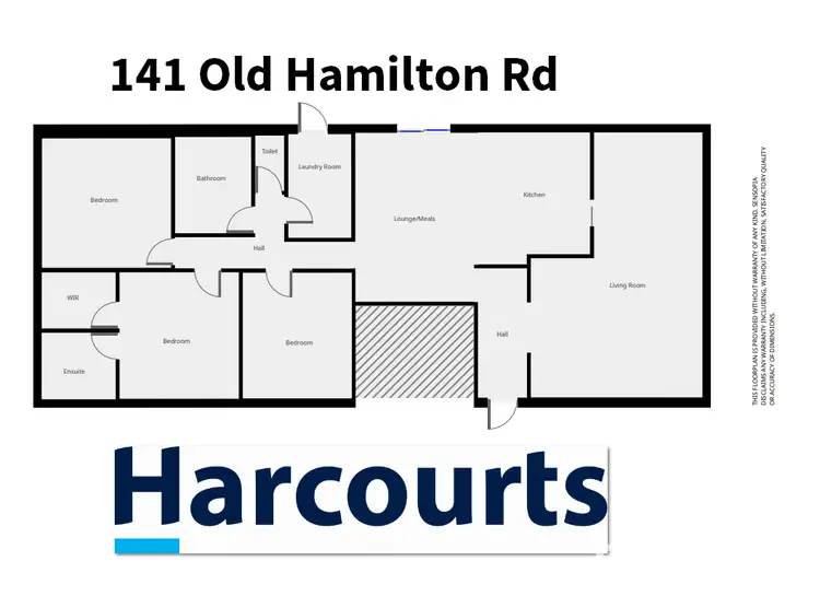 Floorplan of Homely house listing, 141 Old Hamilton Road, Haven VIC 3401