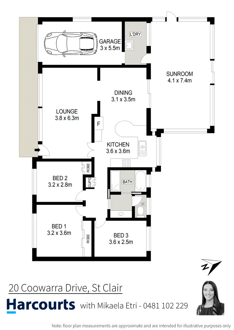 Floorplan of Homely house listing, 20 Coowarra Drive, St Clair NSW 2759