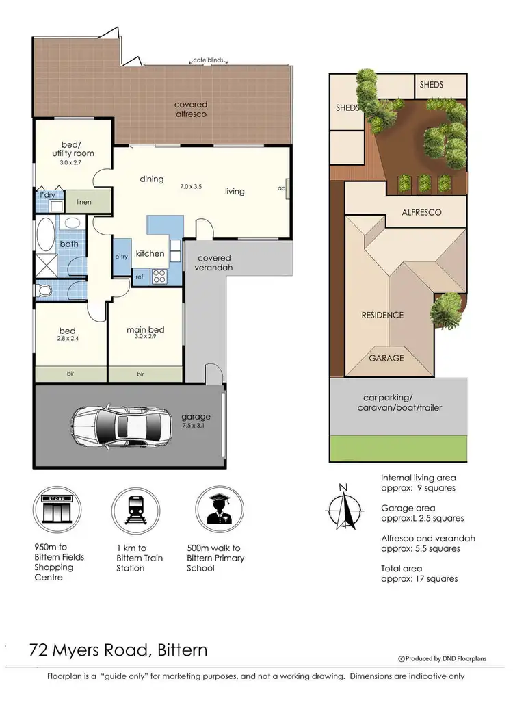 Floorplan of Homely house listing, 72 Myers Road, Bittern VIC 3918